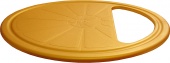 Разделочная доска овальная "Пчелка" 310х265 мм в упаковке